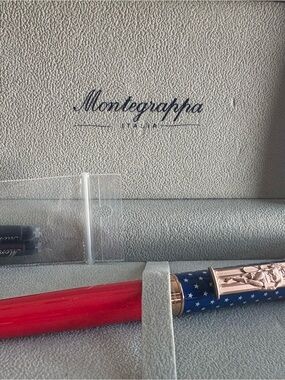 Montegrappa DC Comics Wonder Woman Fountain Pen Medium Nib ISDCW3PU New Box